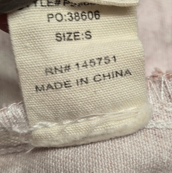 Altar'd State Orange Print Hobo Hippie Flared Jeans Size S - Picture 11 of 11